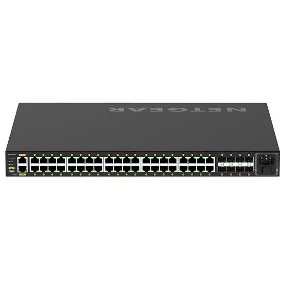 NETGEAR M4250-40G8XF-PoE+ (GSM4248PX) 40-PORT PoE+(960W) + 8-PORTS GIGABIT SFP+ AV LINE L2 MANAGED RACKMOUNT SWITCH