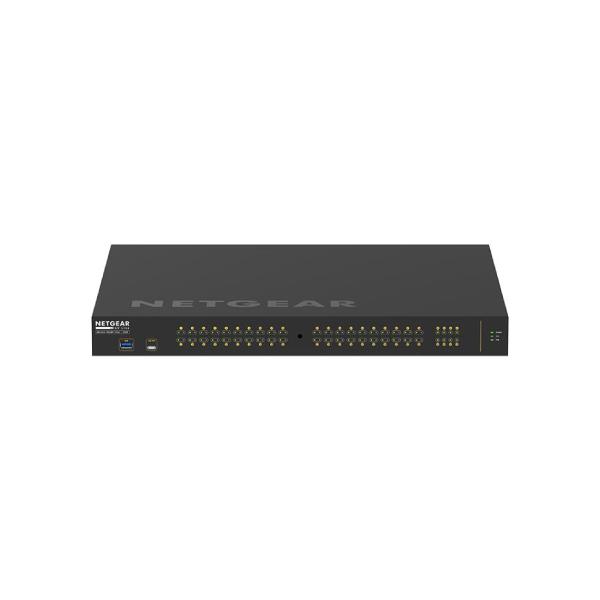 NETGEAR M4250-40G8F-PoE+ (GSM4248P) 40-PORT PoE+ + 8-PORTS GIGABIT SFP AV LINE L2 MANAGED RACKMOUNT SWITCH