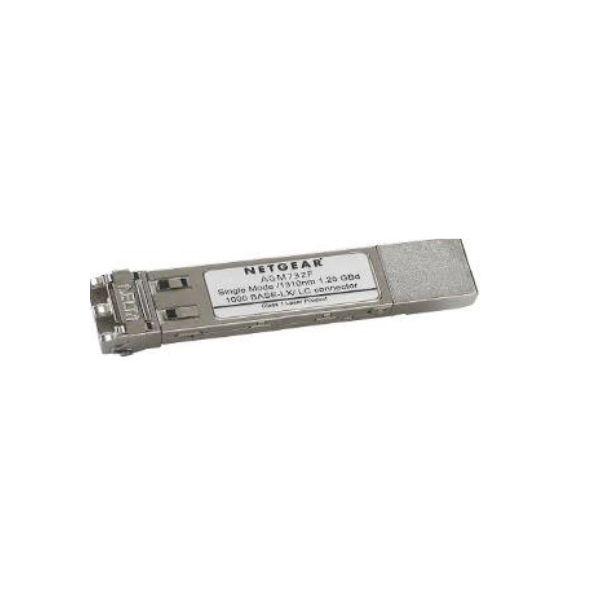 Netgear 1000BASE-LX (AGM732F) SFP 1G Ethernet Fiber Module (LC duplex), up to 10km distance