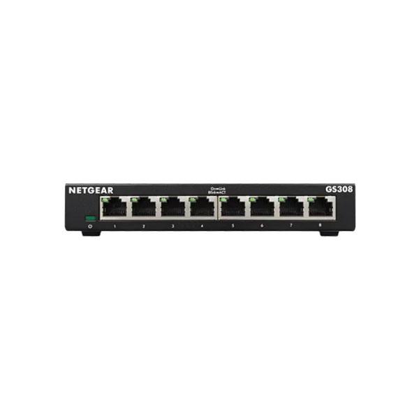 NETGEAR GS308 8-PORT GIGABIT UNMANAGED SWITCH