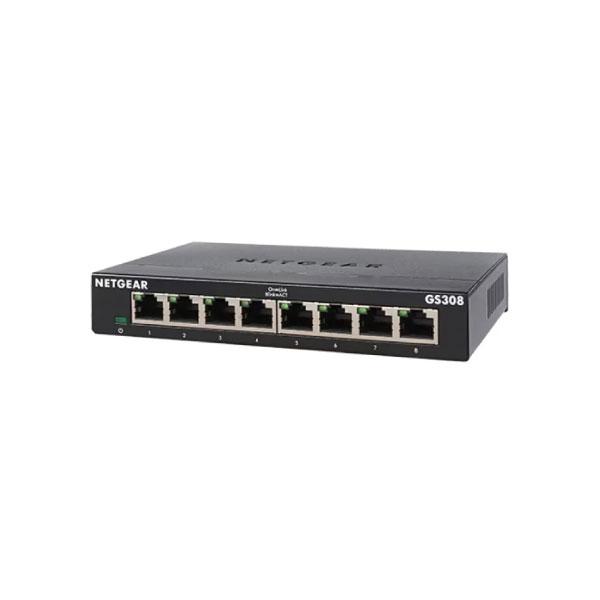 NETGEAR GS308 8-PORT GIGABIT UNMANAGED SWITCH