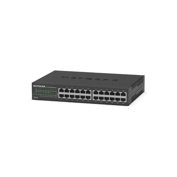 NETGEAR GS324 24-PORT GIGABIT UNMANAGED SWITCH